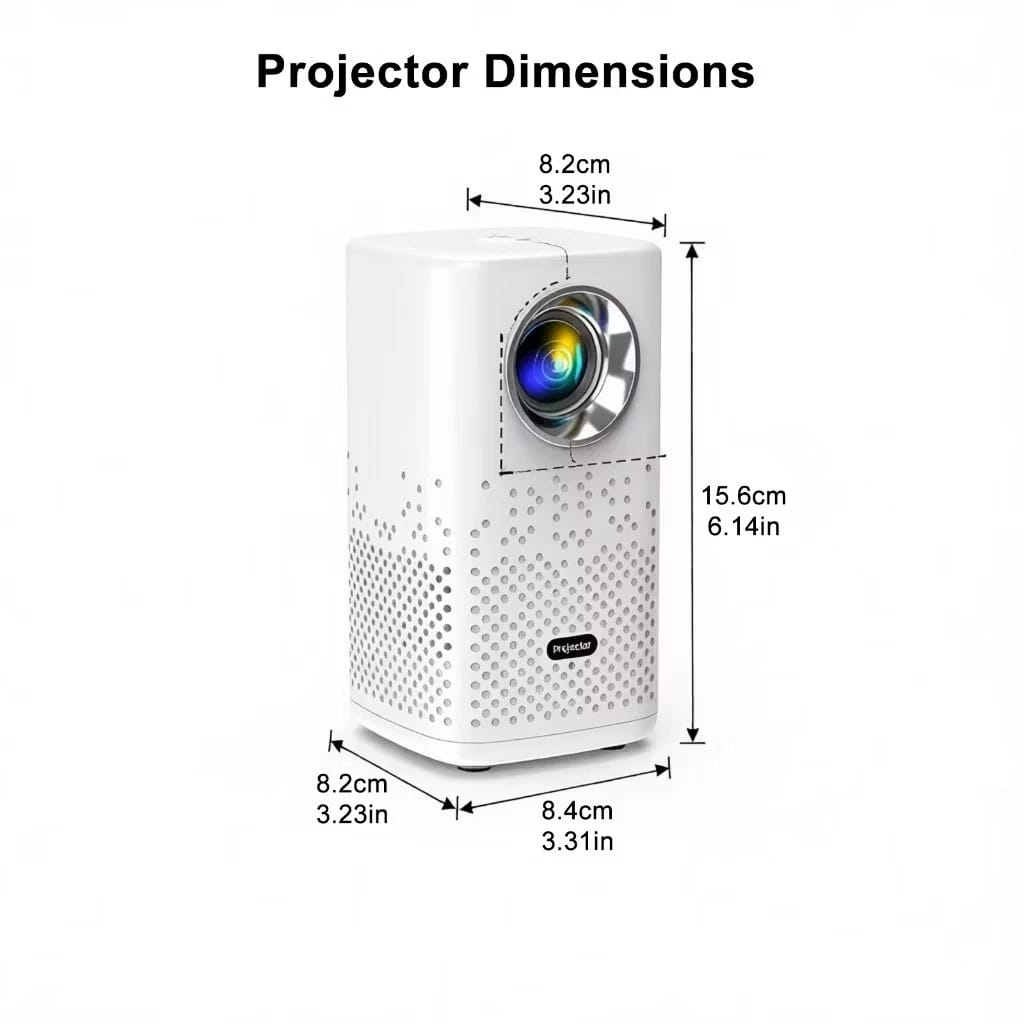 PiXO Visual Project PiXO H1P MINI Smart Projector