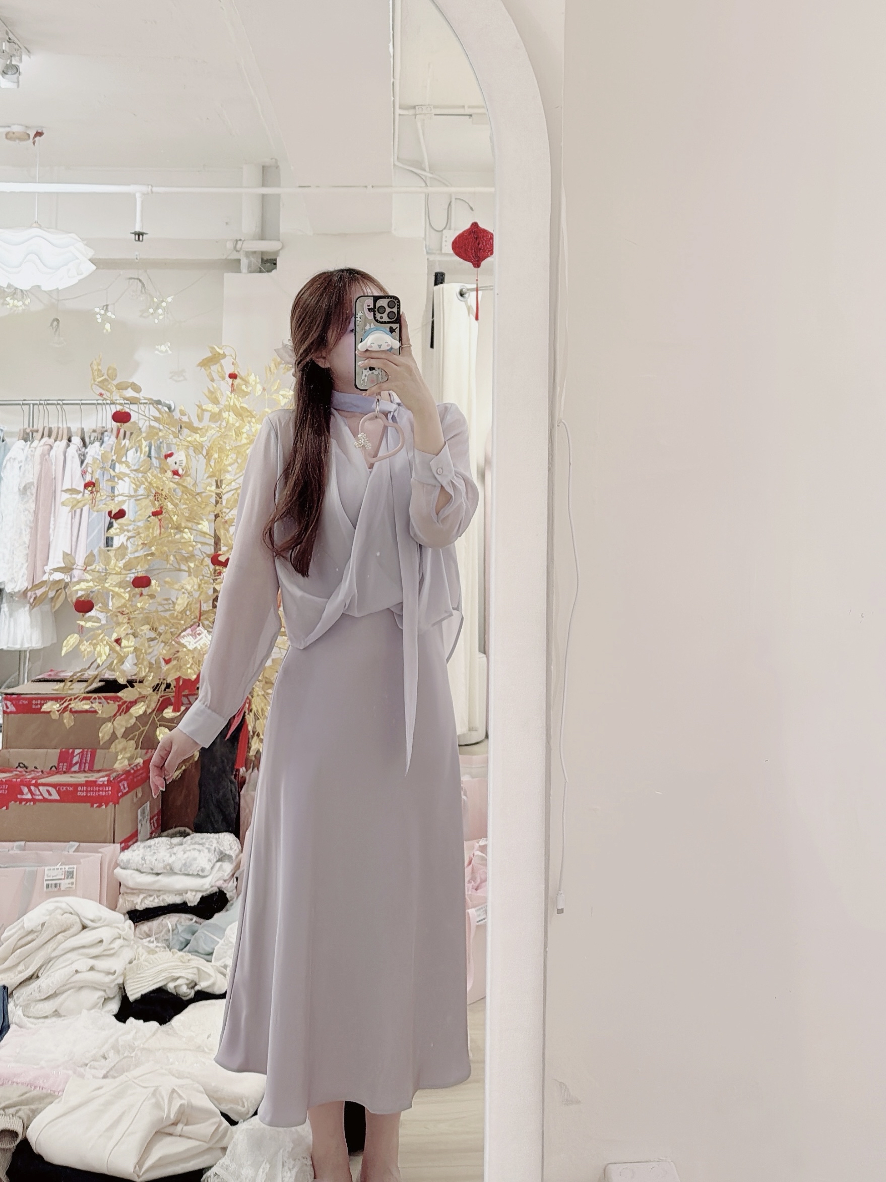 Elegant Silk Co-Ord Set