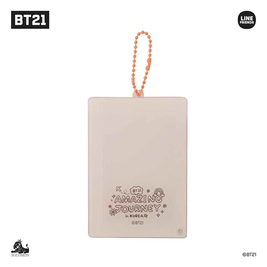 📦訂購 日本限定 Line Friends BT21 ACRYLIC PHOTO CARD HOLDER 照片鎖匙扣
