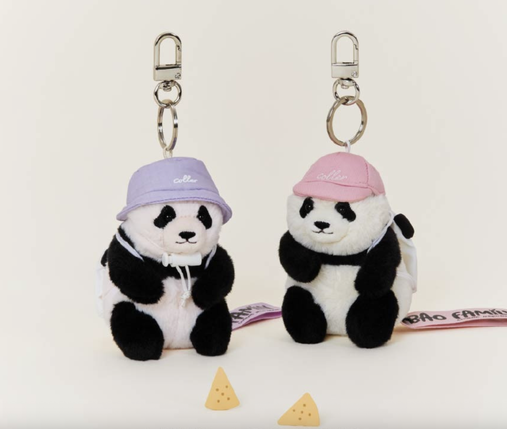 📦訂購 韓國代購 COLLER x Everland Bao Family 寶家族 睿寶輝寶 公仔鎖匙扣 