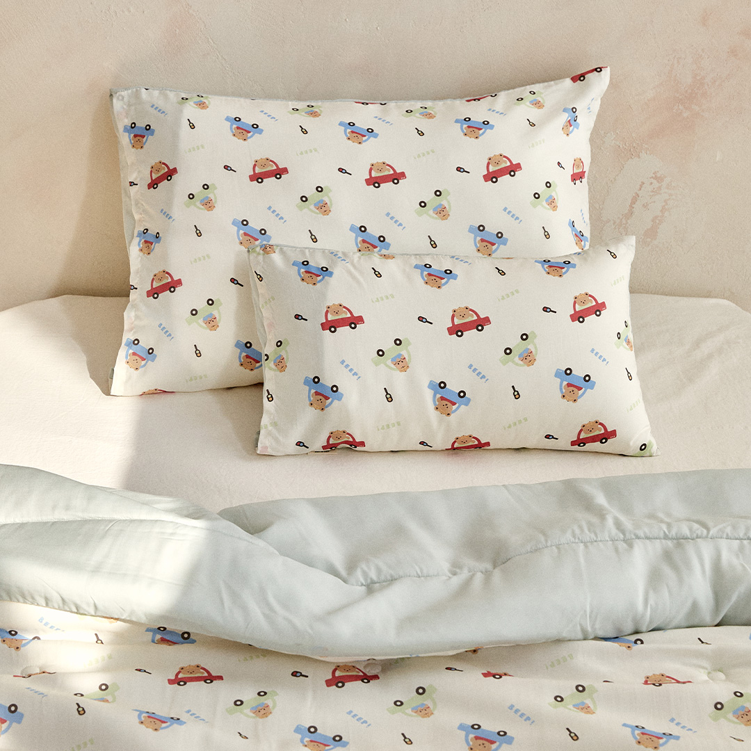 26S/S🌸DTD玩轉卡通樂園系列-天絲莫代爾雙面枕套