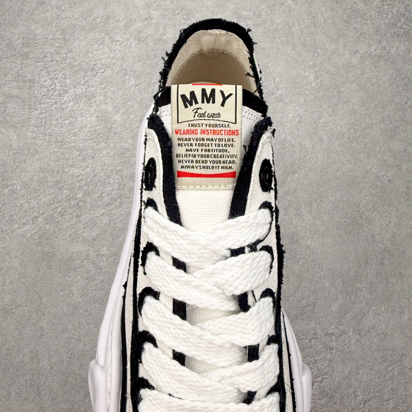 Maison Mihara Yasuhiro MMY "Peterson" OG Sole Canvas Low-top Sneaker