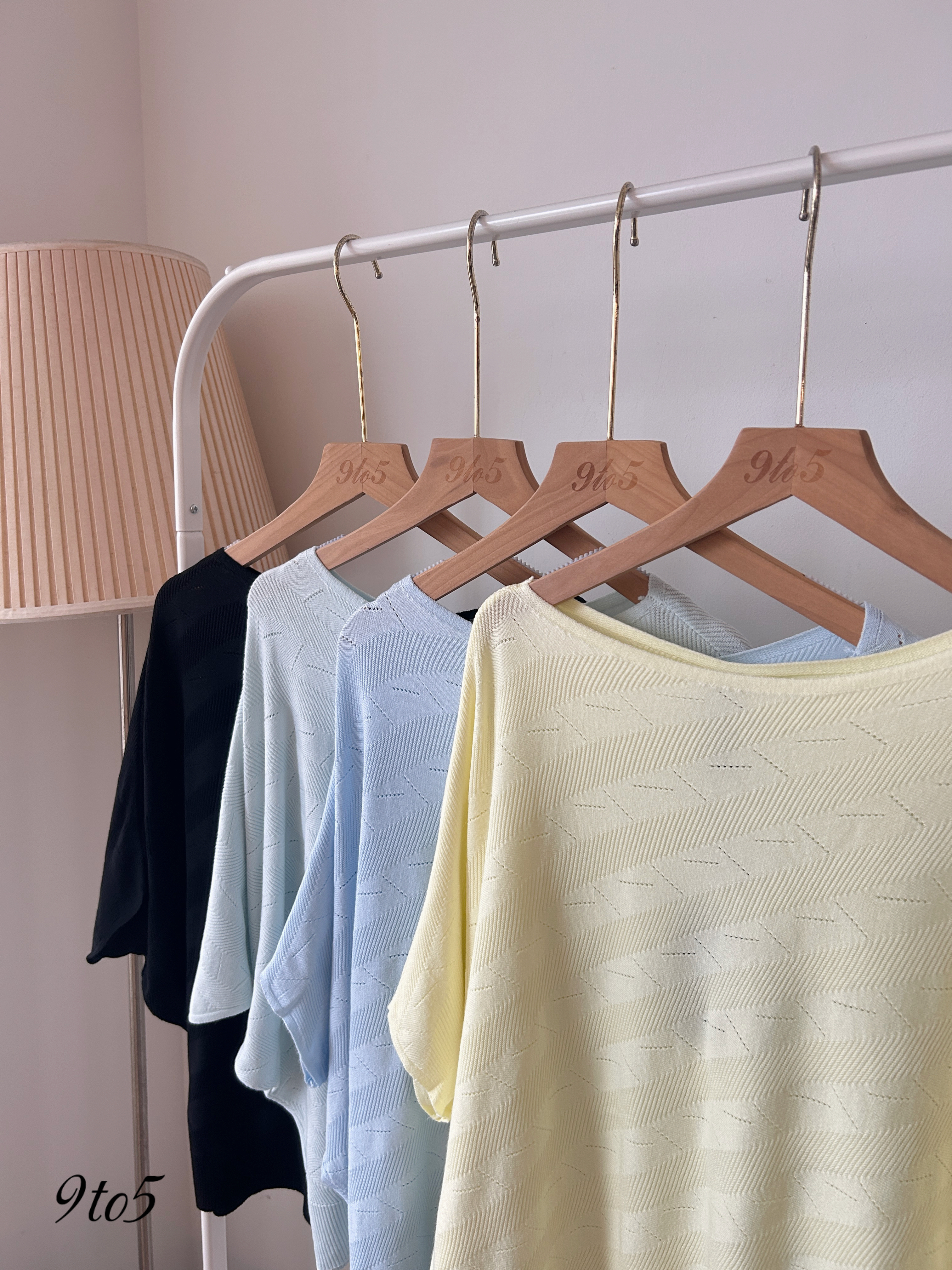 T4123 One Shoulder Knit Top - 4 Colors 