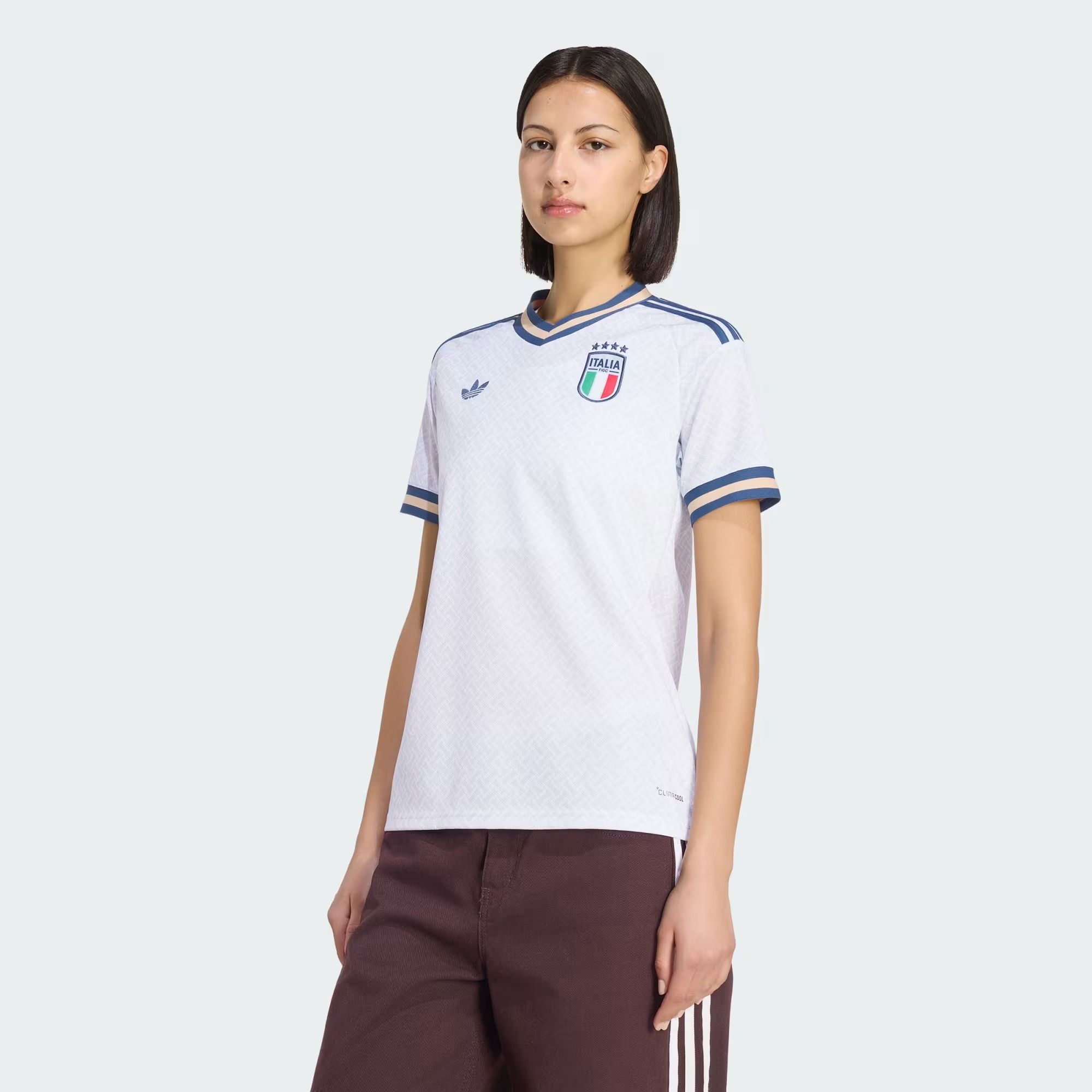 Adidas Italy 意大利 2026-27 女裝作客球迷版球衣 (可加印字章) JY5680
