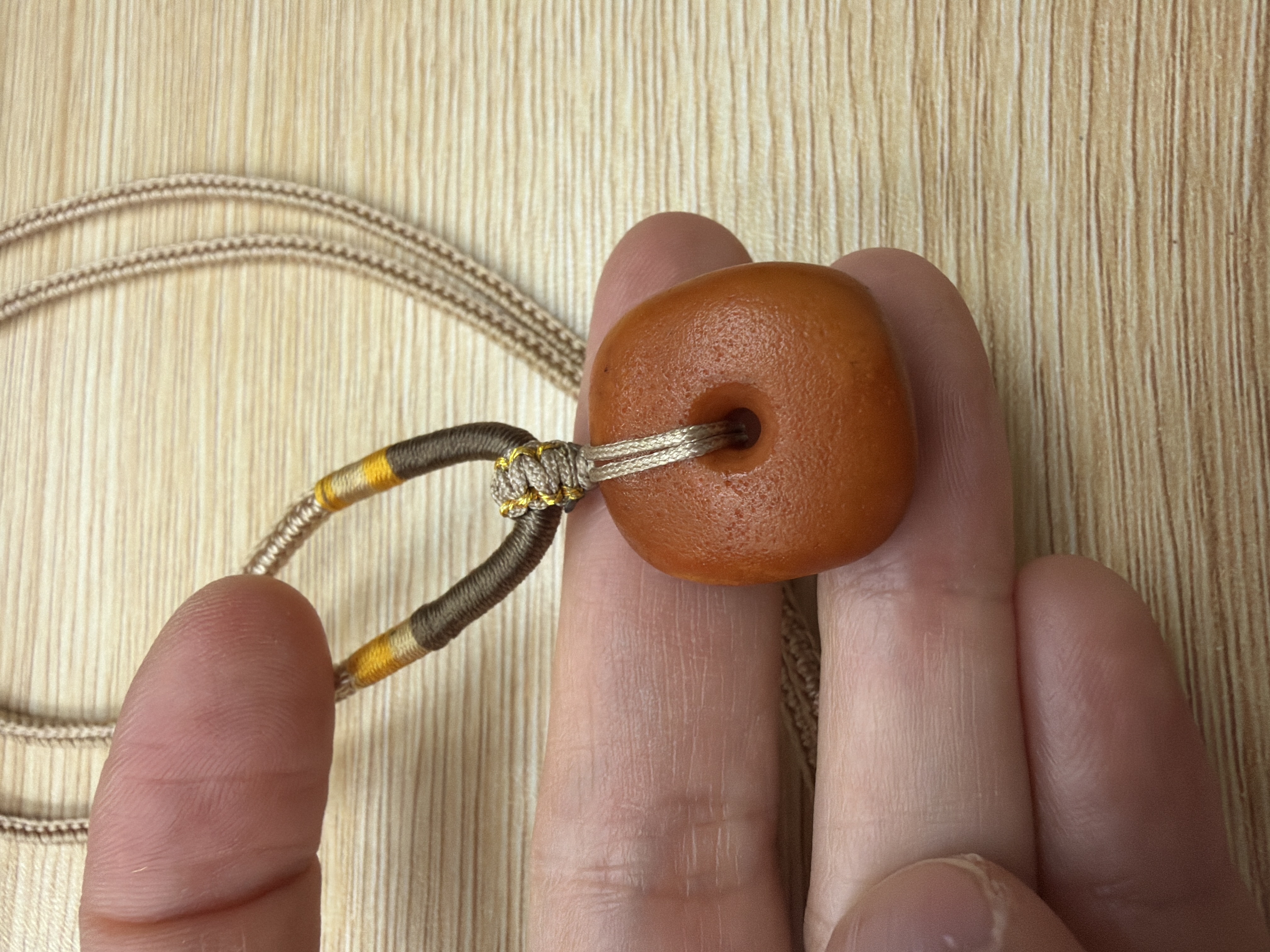 西藏第二回～2老蜜蠟吊咀（900護法殿加持力大）