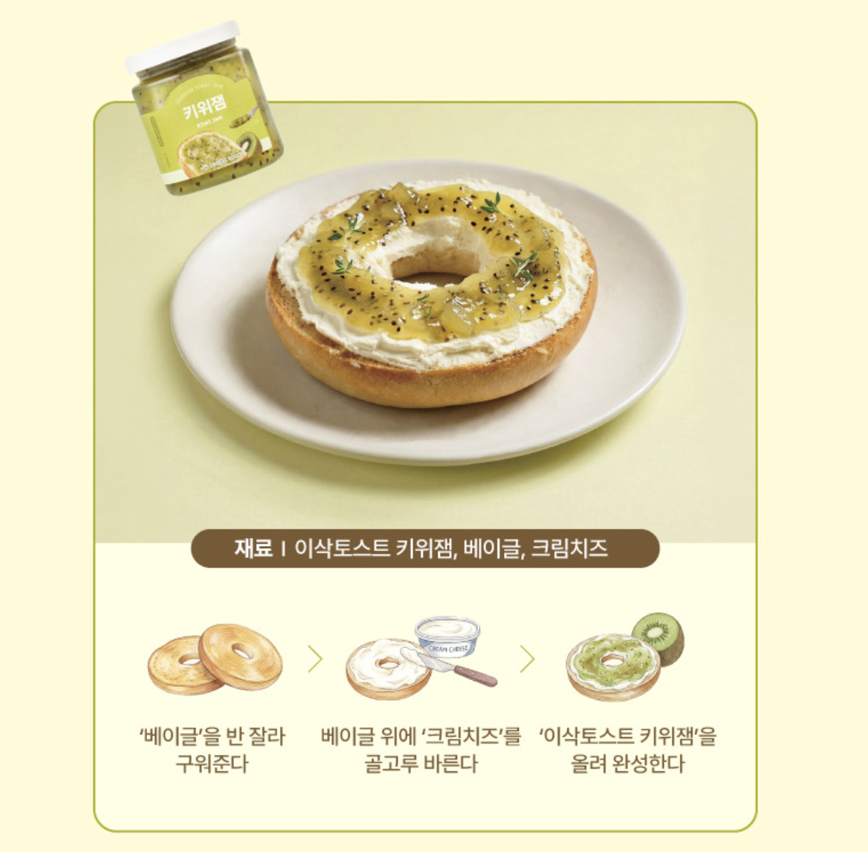 韓國 Isaac Toast 特製吐司果醬 4款任選｜奇異果 / 蜜桃 / 蘋果 / 草莓｜Fruit Jam