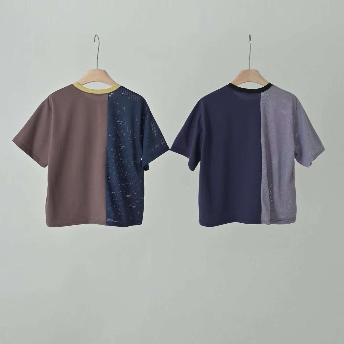 Rumba 拼色ruffle Top