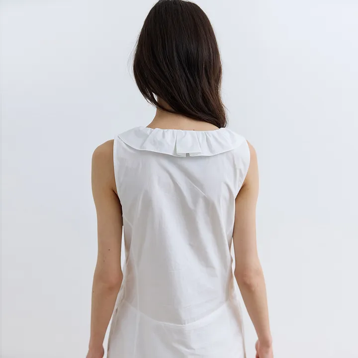 [portofcall] Pavane Pleats Collar Dress (2色)