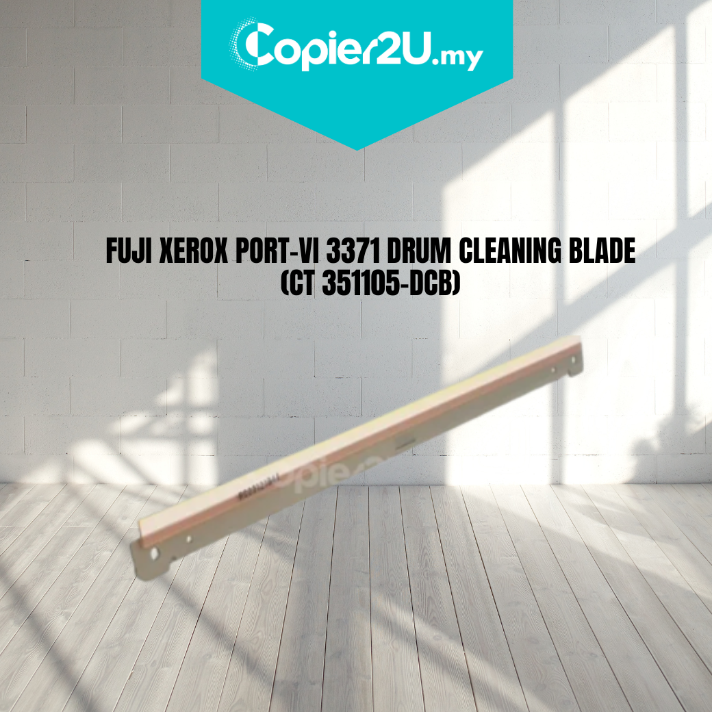 FUJI XEROX PORT-VI 3371 DRUM CLEANING BLADE (CT 351105-DCB)