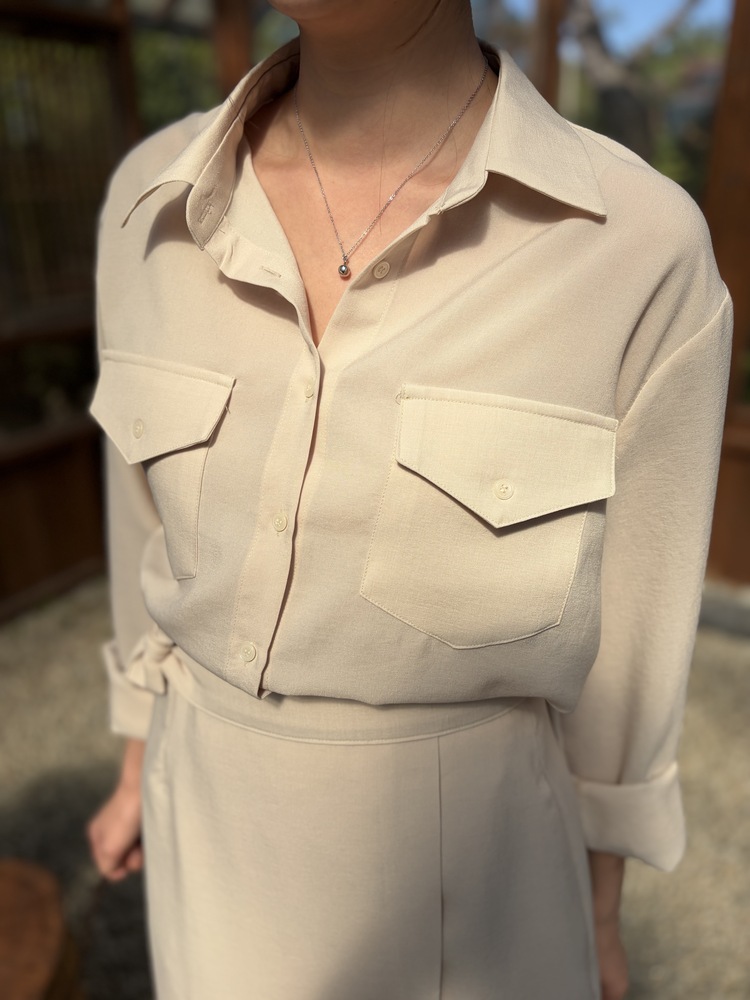The Colette Wrap Set (Light Beige)