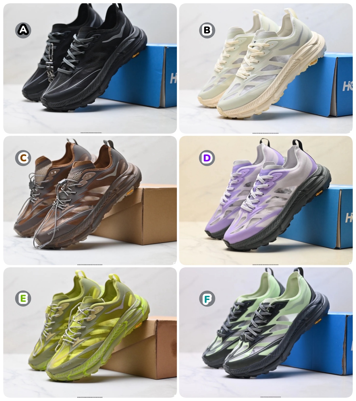 HOKA MAFATE SPEED 4 LITE 透氣耐磨運動鞋 不連鞋盒