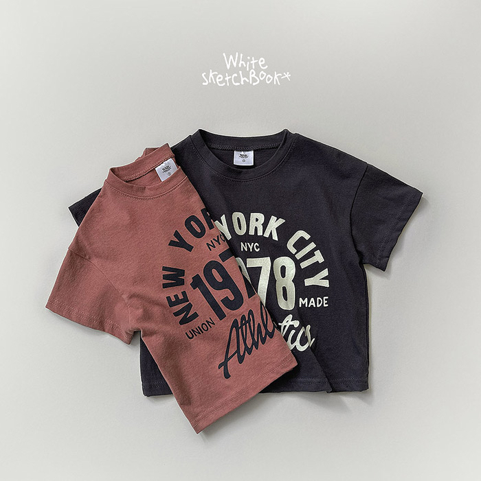 🇰🇷WhiteSketchBook tee