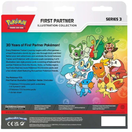  Pokemon TCG: First Partner Illustration Collection—Series 3
