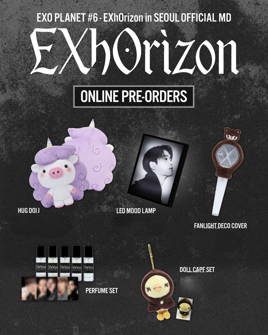 SM TOWN - EXO PLANET #6 EXhOrizon in SEOUL 官方周邊