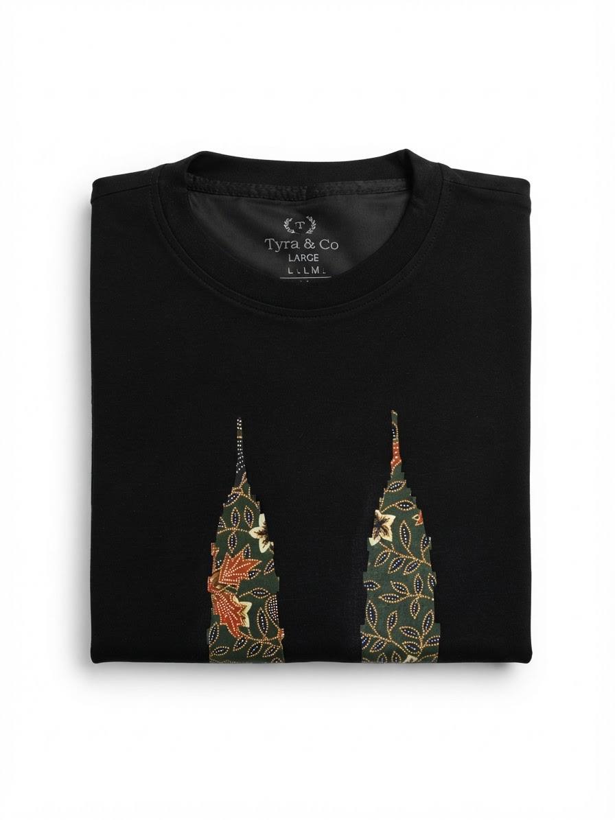 TS5330 - KLCC Twin Towers Batik T-Shirt 
