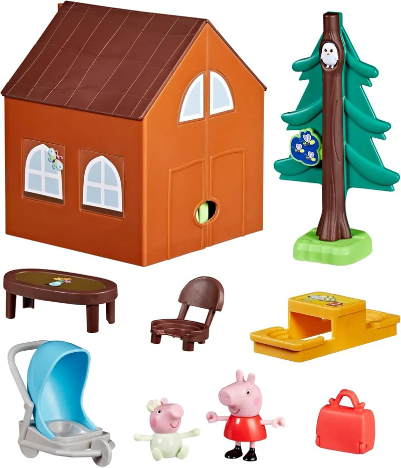《粉紅豬小妹》旅行木屋冒險遊戲組（英文名稱：Peppa Pig Peppa's Travels: Cabin Adventure