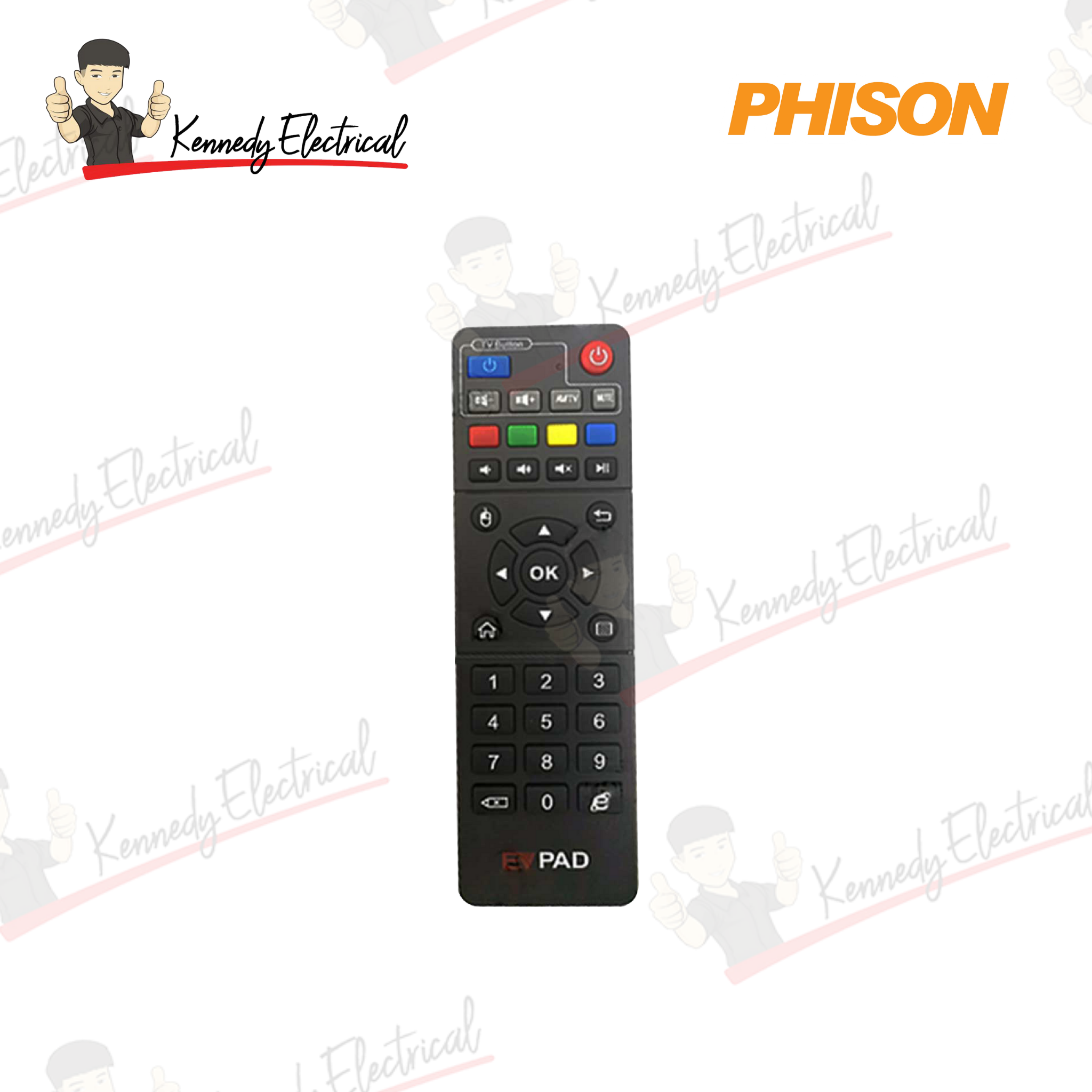 Phison Evpad Android TV Box Remote Control (PR-EVPAD)