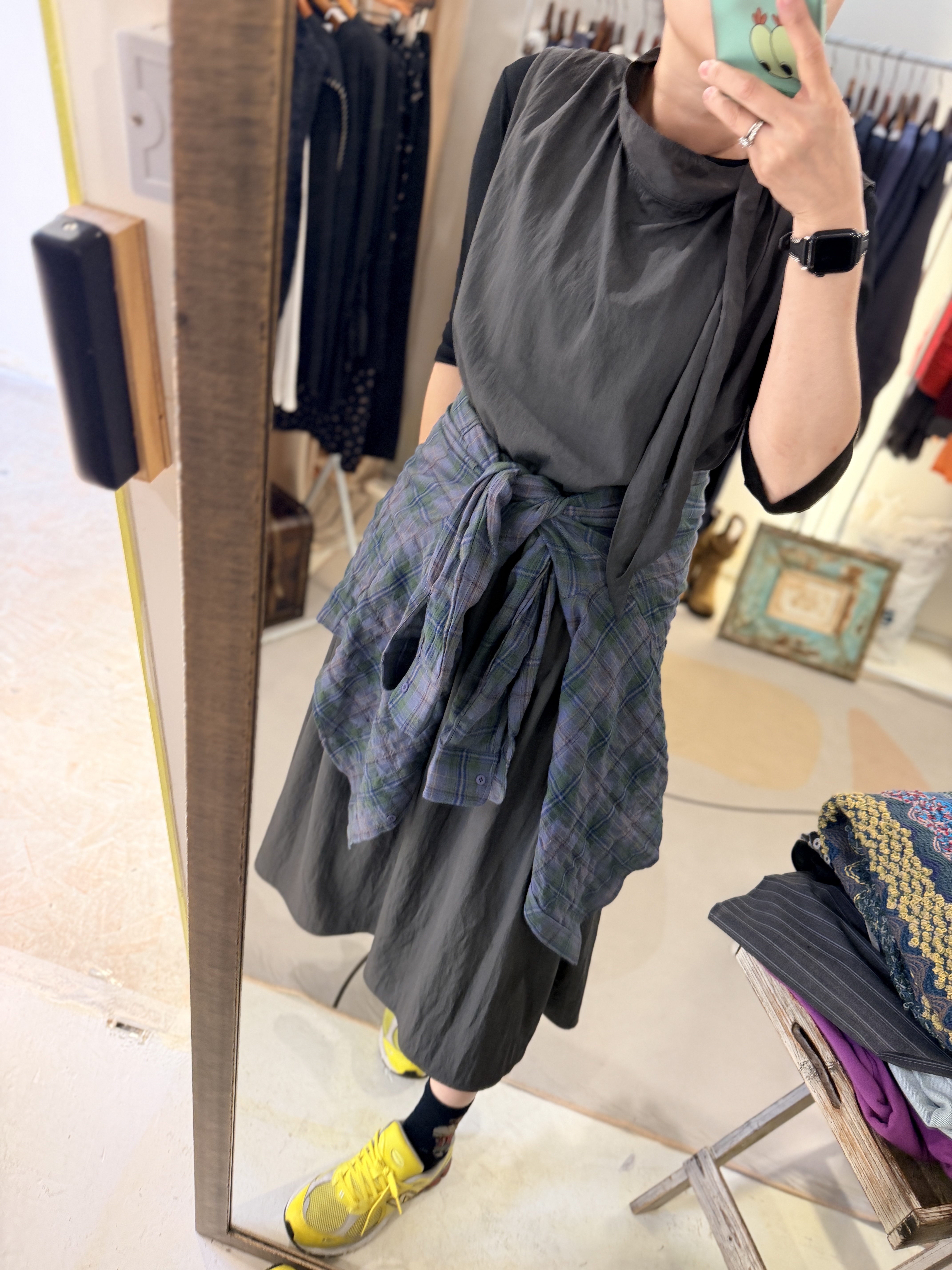 Long vest dress