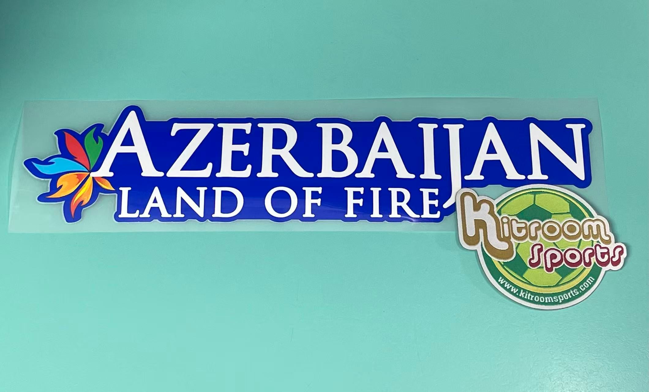 2013-15  Atlético Madrid Home Sponsor " AZERBAIJAN LAND OF FIRE "