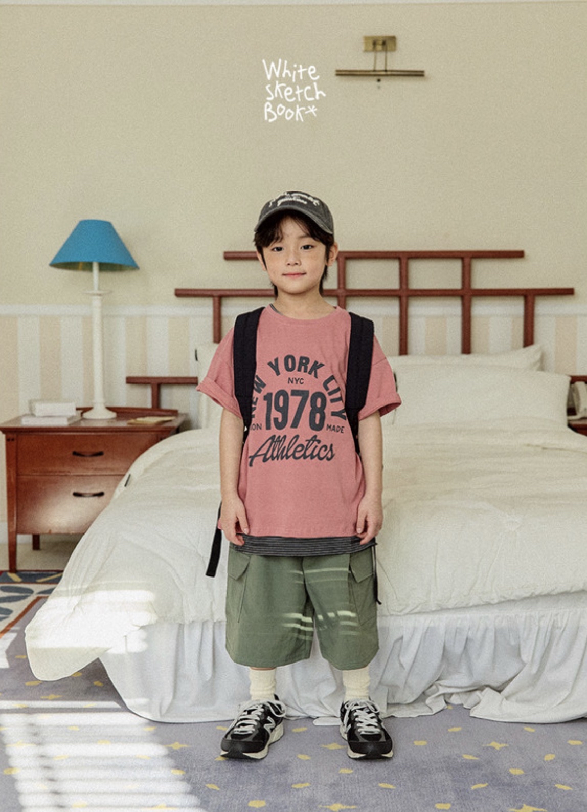 🇰🇷WhiteSketchBook tee