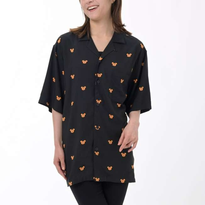 🌸 【預訂】Mickey 短袖Shirt<日本限定> - 2027 DISNEY HALLOWEEN