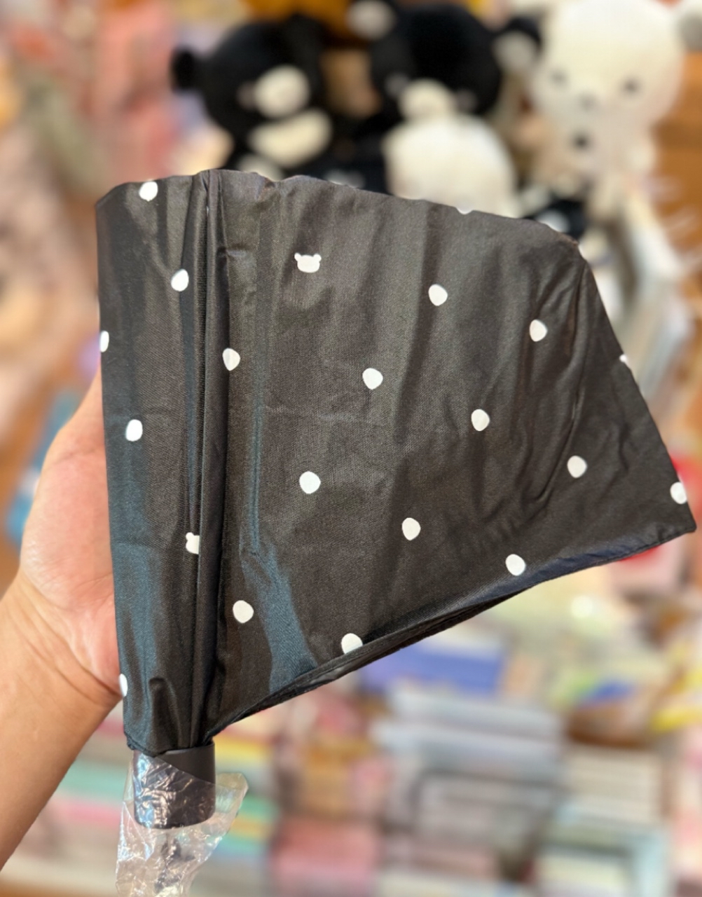 《現貨》全新韓國限定 Rilakkuma黑白系列防UV輕身縮骨雨傘