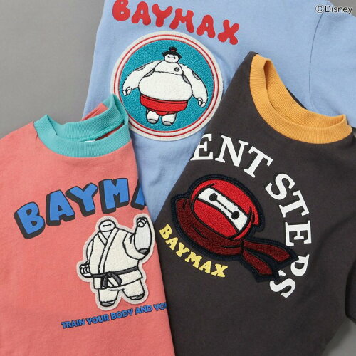 🆕【⭐訂購⭐】🇯🇵日本直送 🌀#Baymax Sagara 刺繡 / 印花 短袖T恤［5款選］🌀 [ELBA-0020][260227]