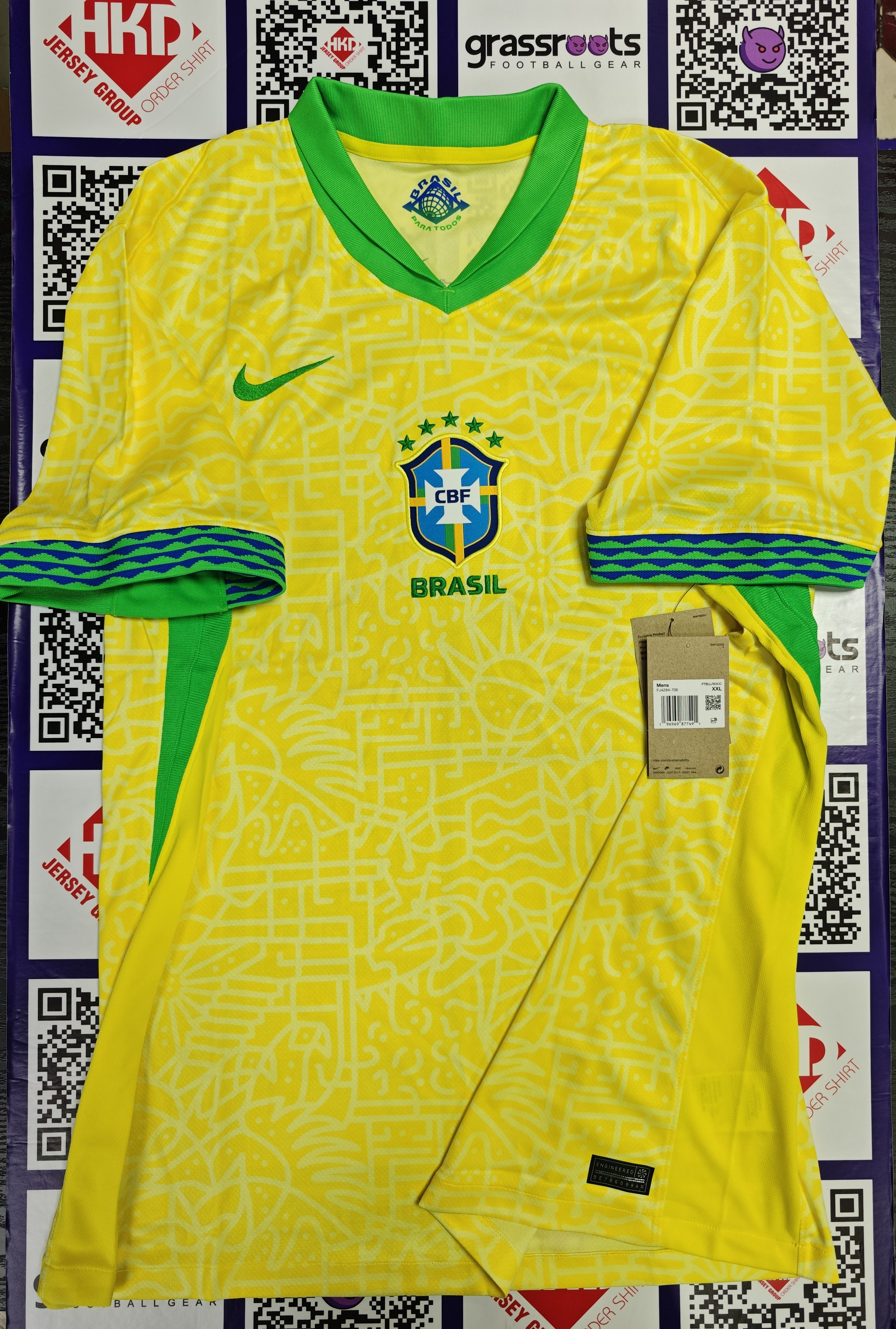 2024 巴西 主 Size 2XL 