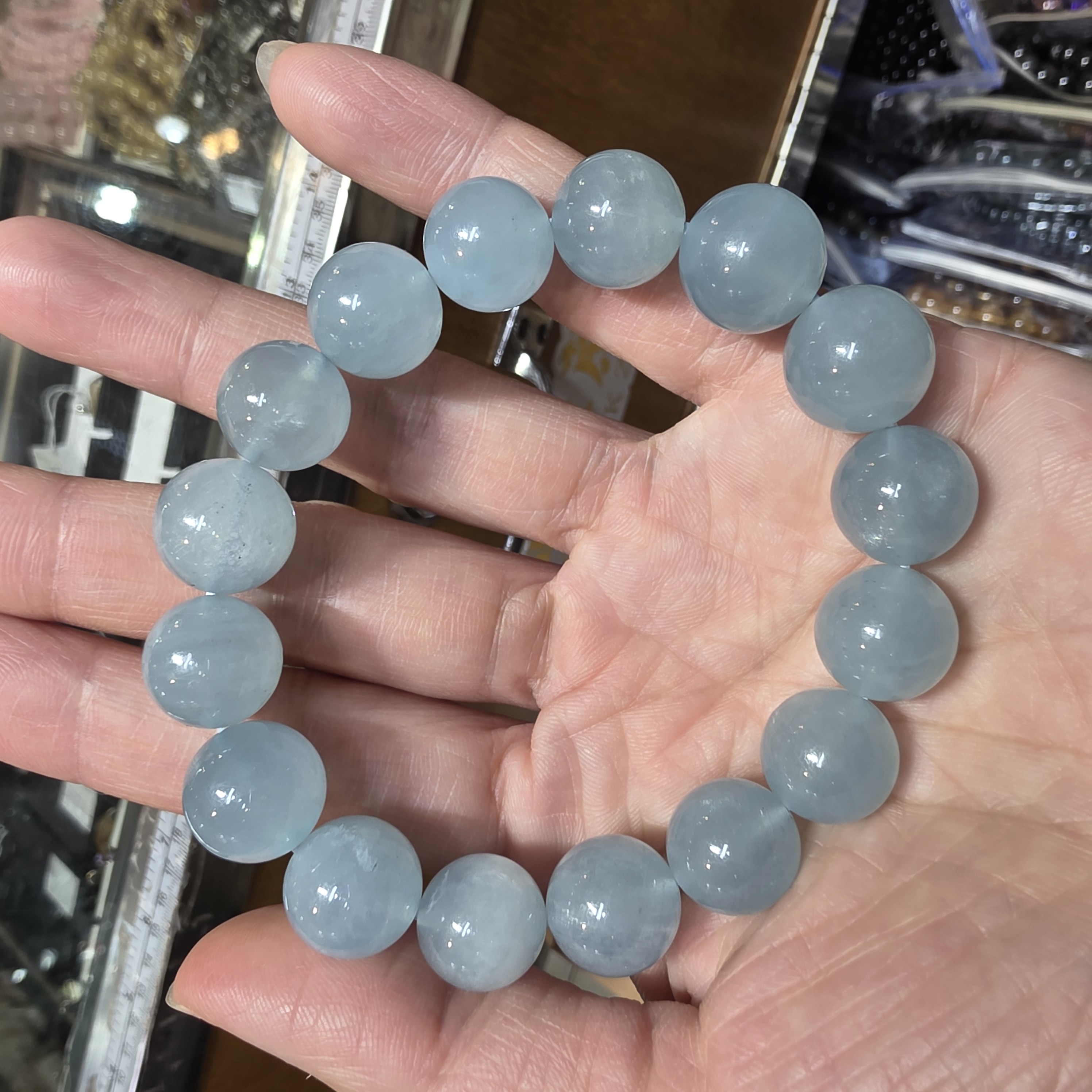 海藍寶手串(Aquamerine)