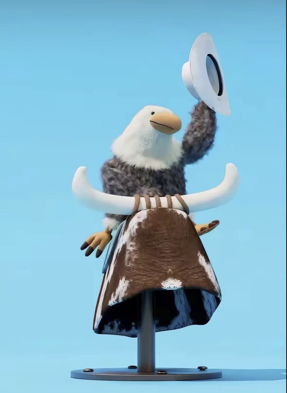 Jellycat 美國德州達拉斯限定 Algernon Eagle 老鷹 H26cm 不含Pin和貼紙