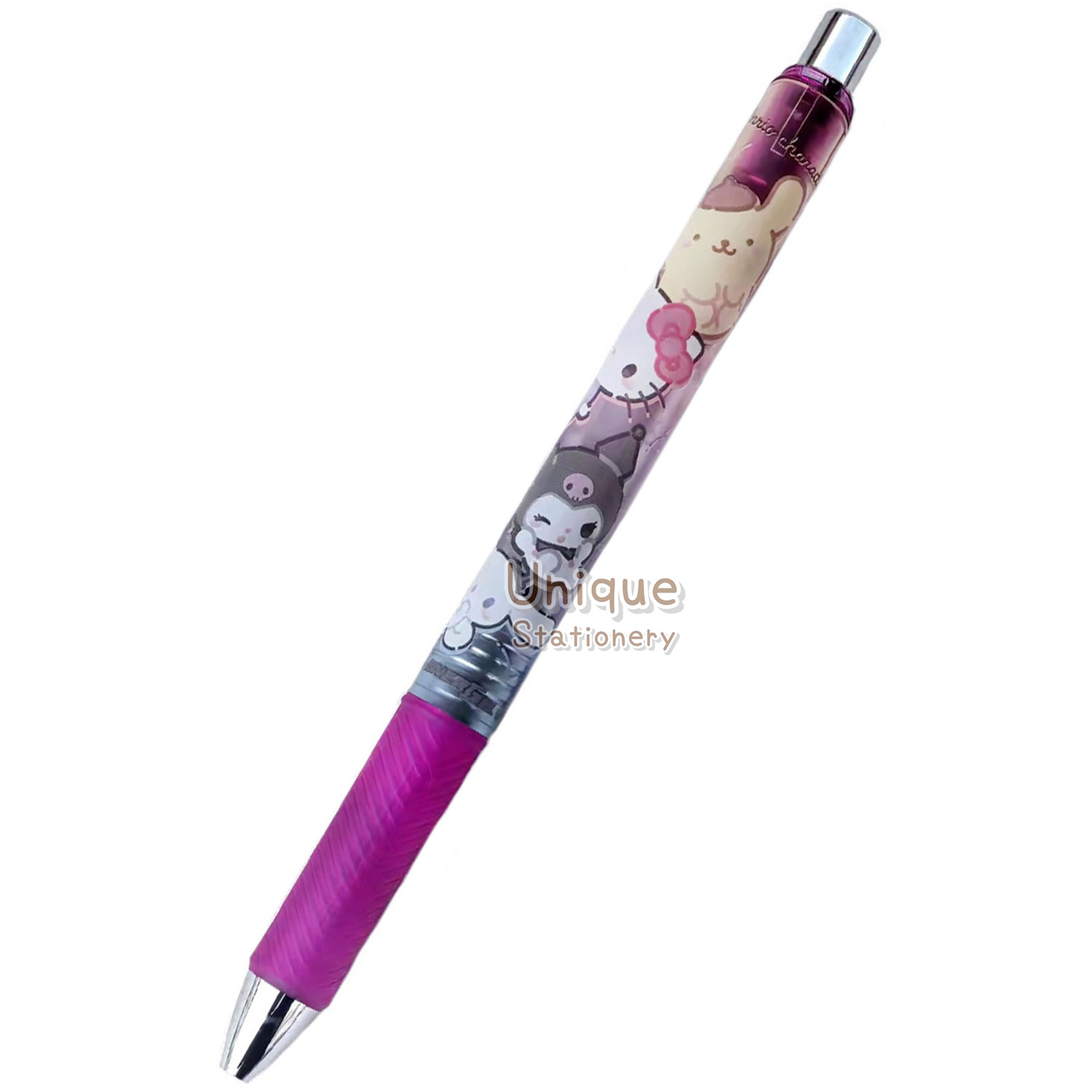 現貨｜Sanrio Characters 日本製 Pentel EnerGel 0.5mm 黑色 啫喱筆 (CR140469)