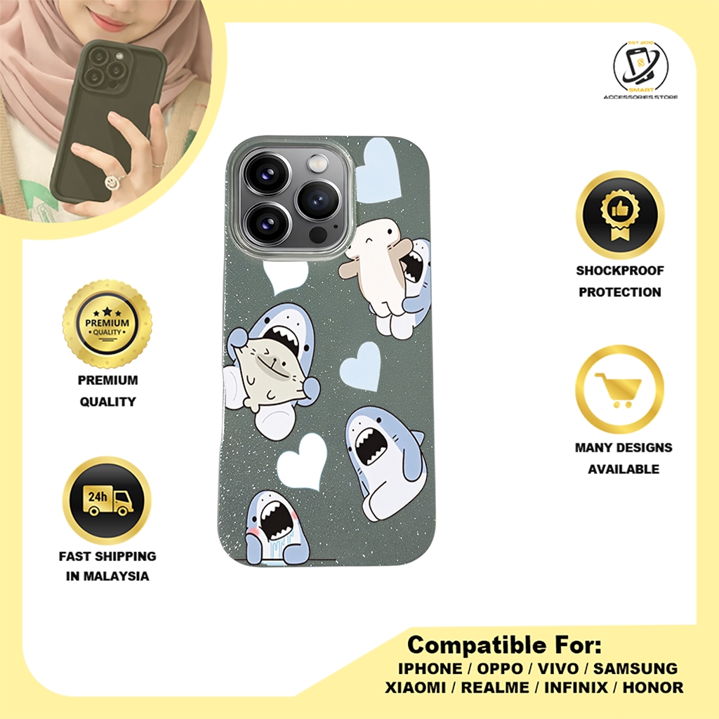 BLING CASE PHONE FOR IPHONE - DESIGN SHARK A