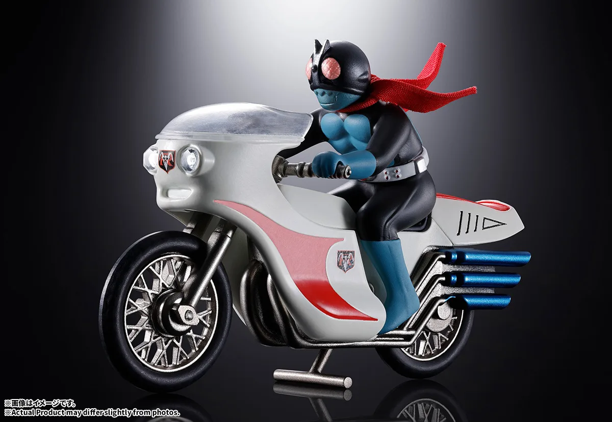 (預訂訂金 $200) (總價 $475) Bandai POPYNICA 超合金 旋風號 (幪面超人1號) (行版) Cyclone (Kamen Rider No. 1)