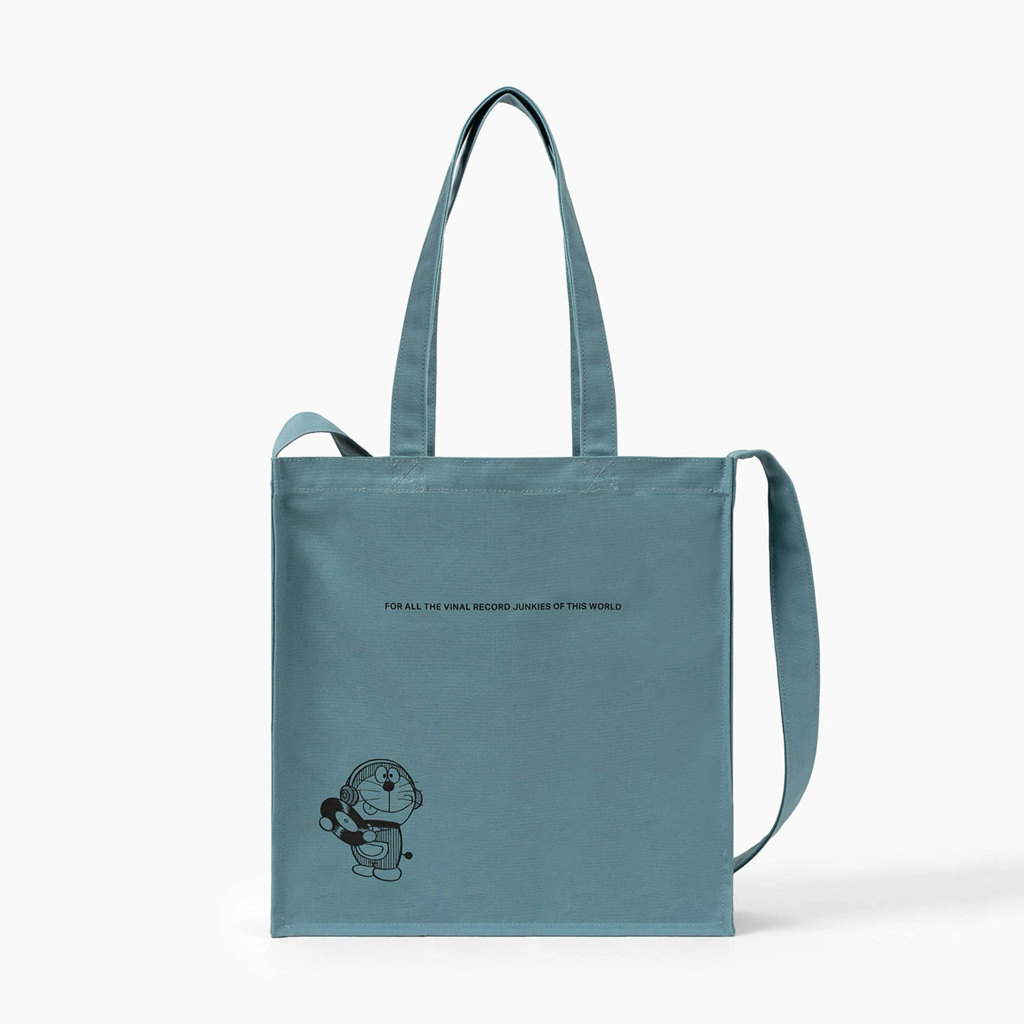[限量版][預購] 多啦A夢斜孭袋 2 Way Totebag 音樂魂系列 LAD MUSICIAN合作款 | DJ打碟造型