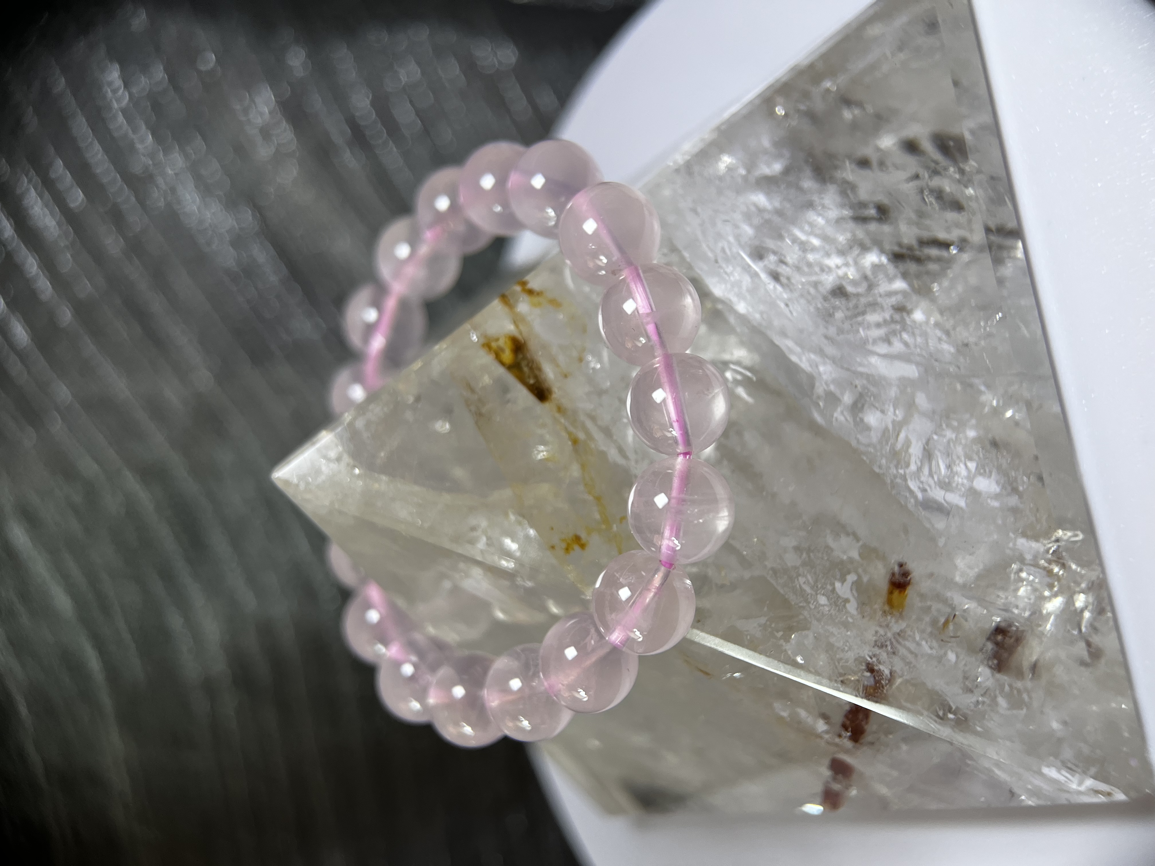 2901B-036 手鏈｜粉晶