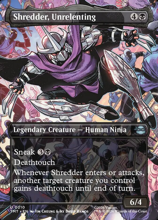 Shredder, Unrelenting [TMT-210] [EN]