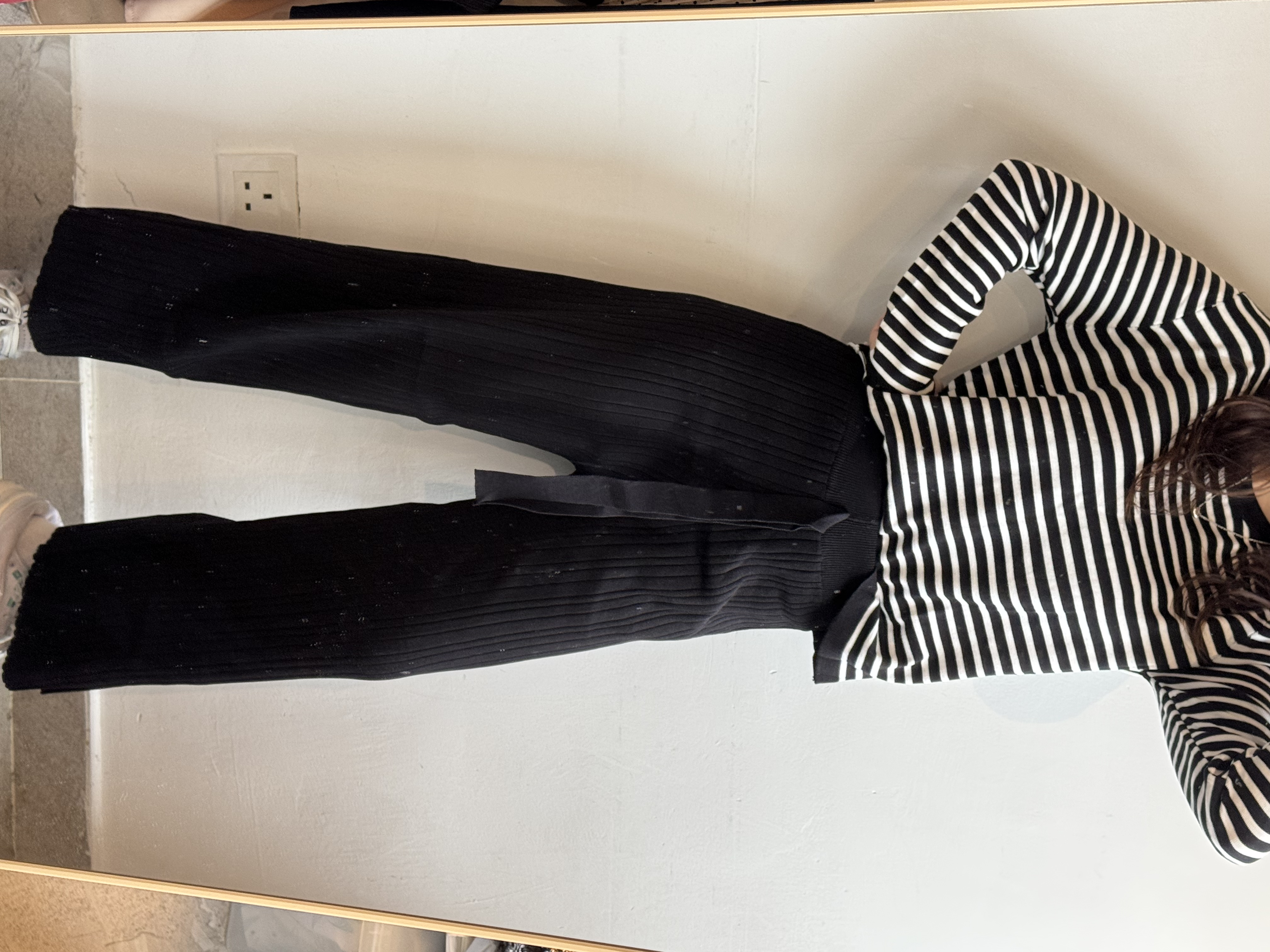 特價 間條Top + 褲 set 