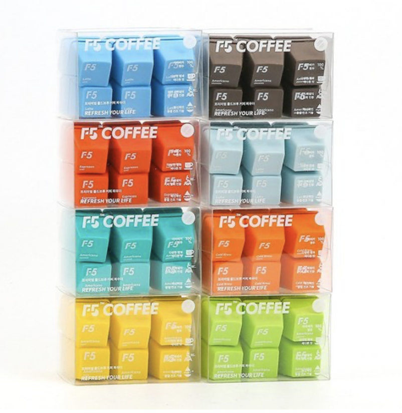 韓國 F5 核心冷萃咖啡 8種口味 任選 12入 /盒｜Premium Cold Brew Coffee 