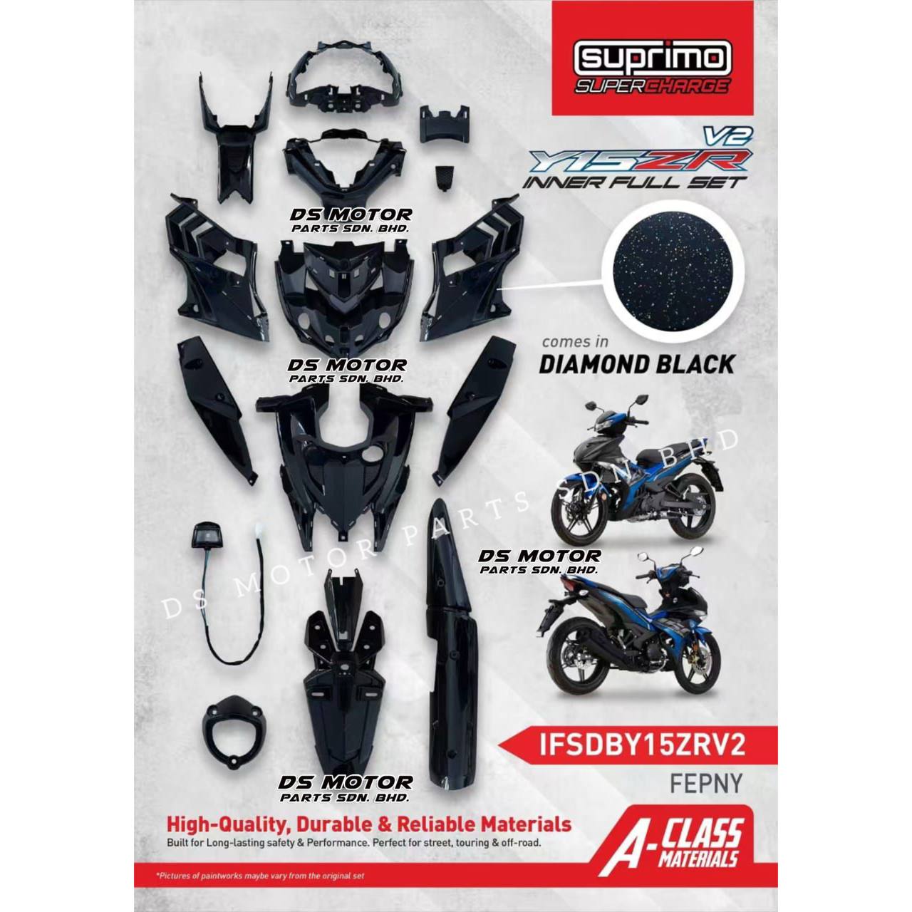 Yamaha Inner Hitam Kilat / Diamond Y15ZR  
