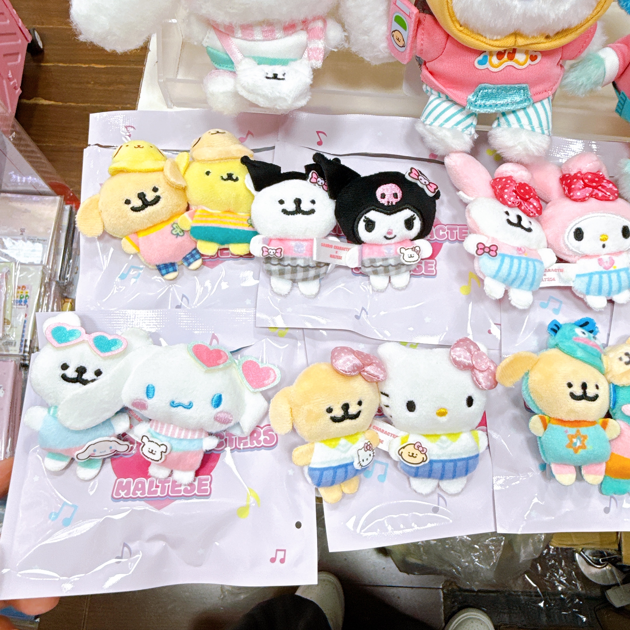 上海Pop up Store快閃限定Sanrio 線條小狗系列盲盒 可選款購買