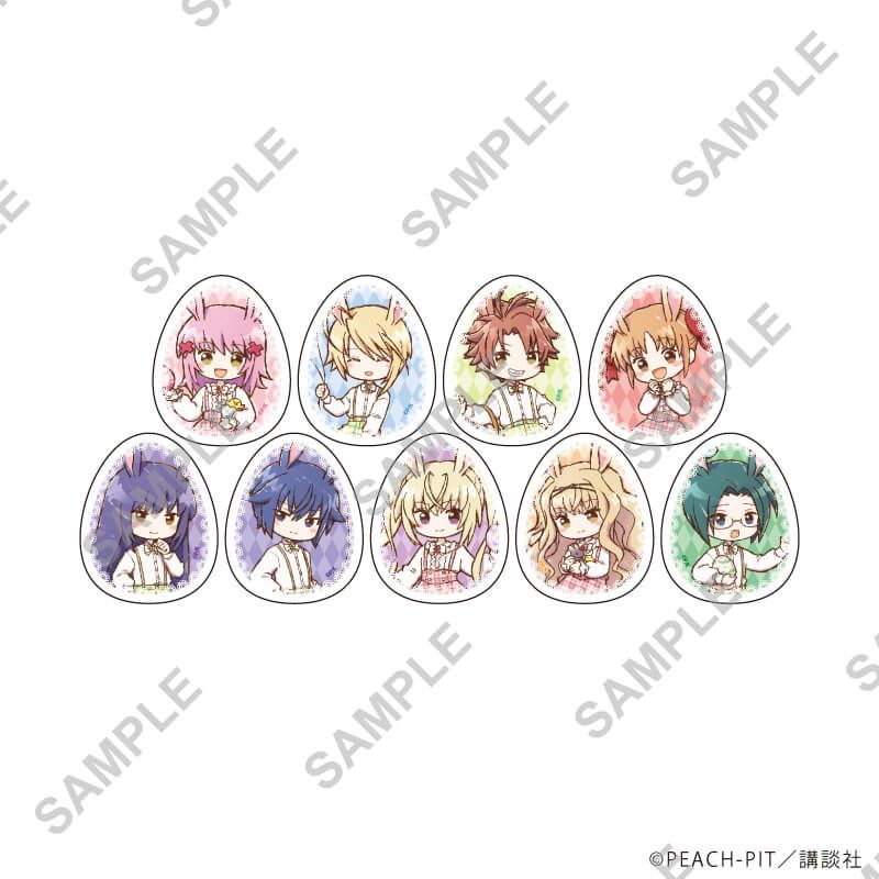 貼紙(9枚套裝) 守護甜心 Shugo Chara! 02/復活節ver. #P-SCG0931 [A3] (PRE-ORDER) [2026/06]