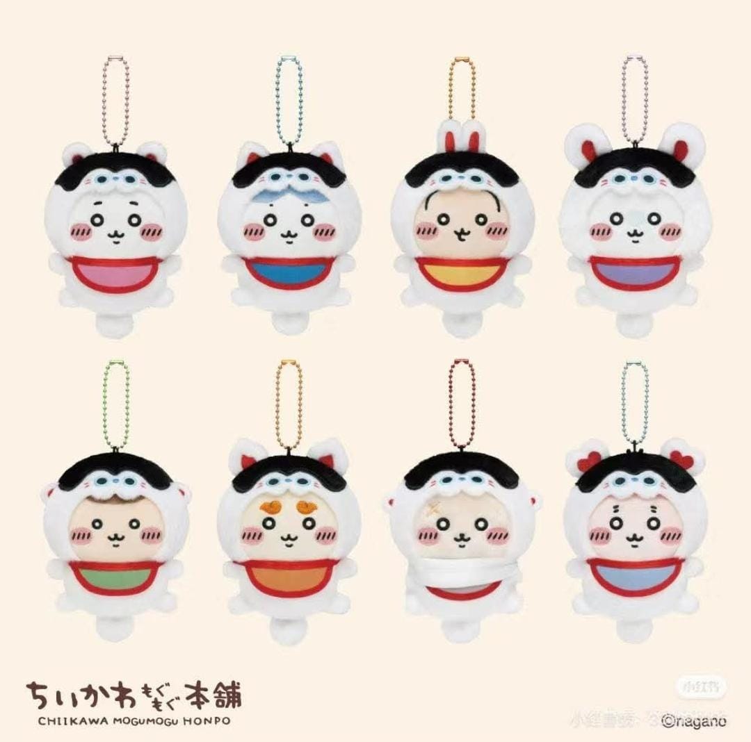 Chiikawa犬張り子になっちゃったマスコット吊飾 - 02260026