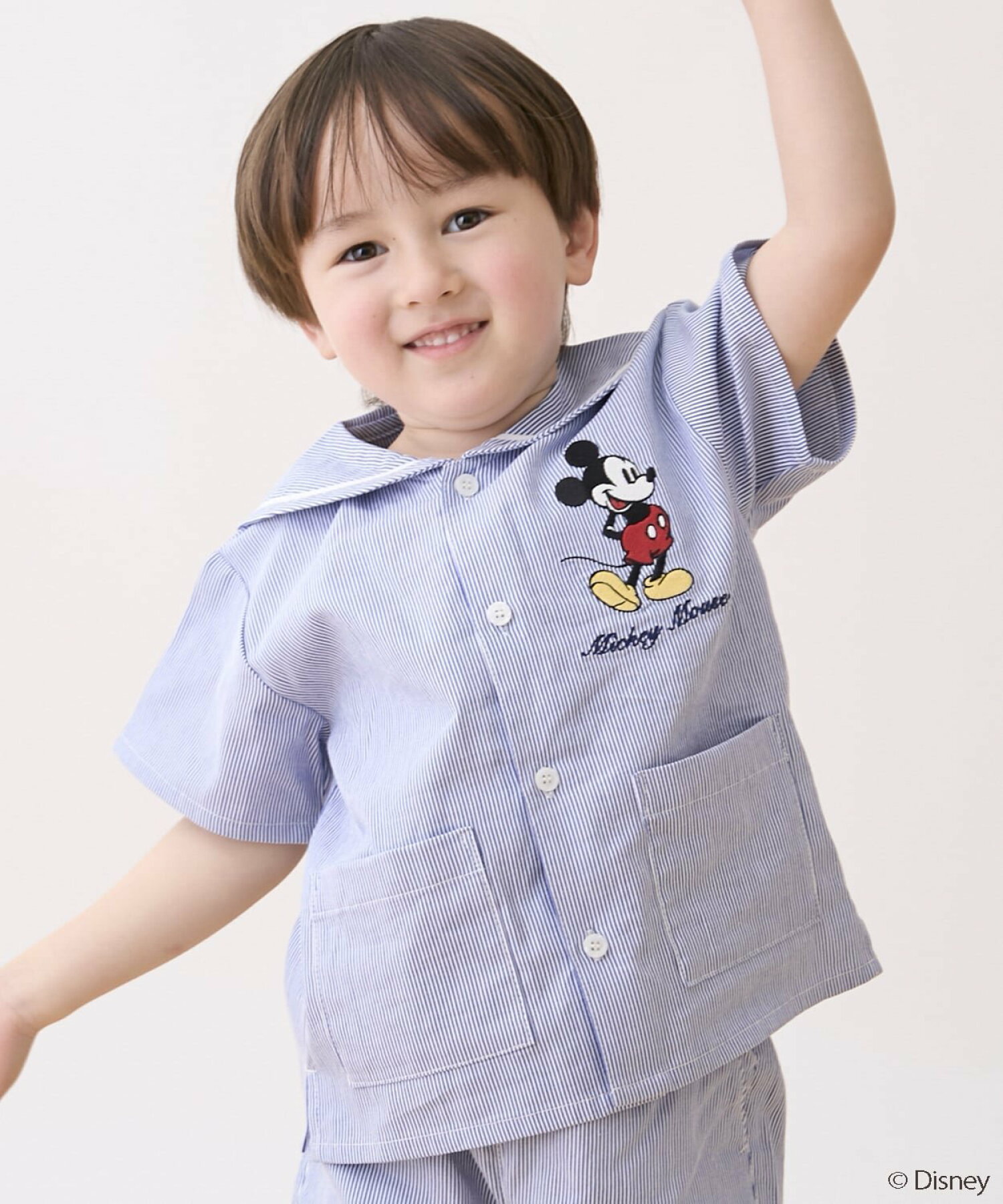 🆕【⭐訂購⭐】🌀🇯🇵 日本直送🇯🇵 #Disney #Mickey 刺繡 水手服套裝［2款選］🌀 [ELGA-0034][260806]
