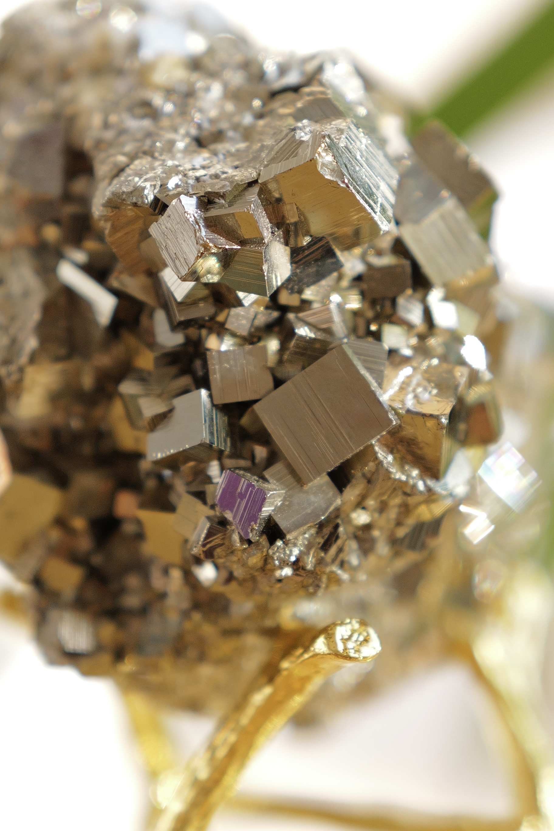 ༒7cm黃鐵礦多面立方擺件༒ PY.180AH32AG29m*6mS