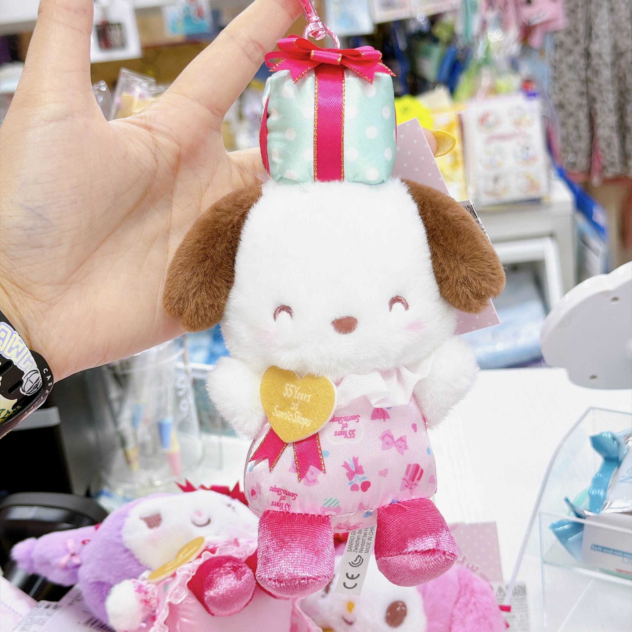 日本直送Sanrio 55周年慶祝系列公仔掛飾