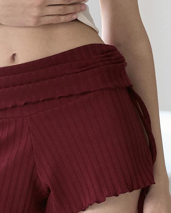 預購_DEVI-B0088 Viviana Shirring Shorts by Devi wear