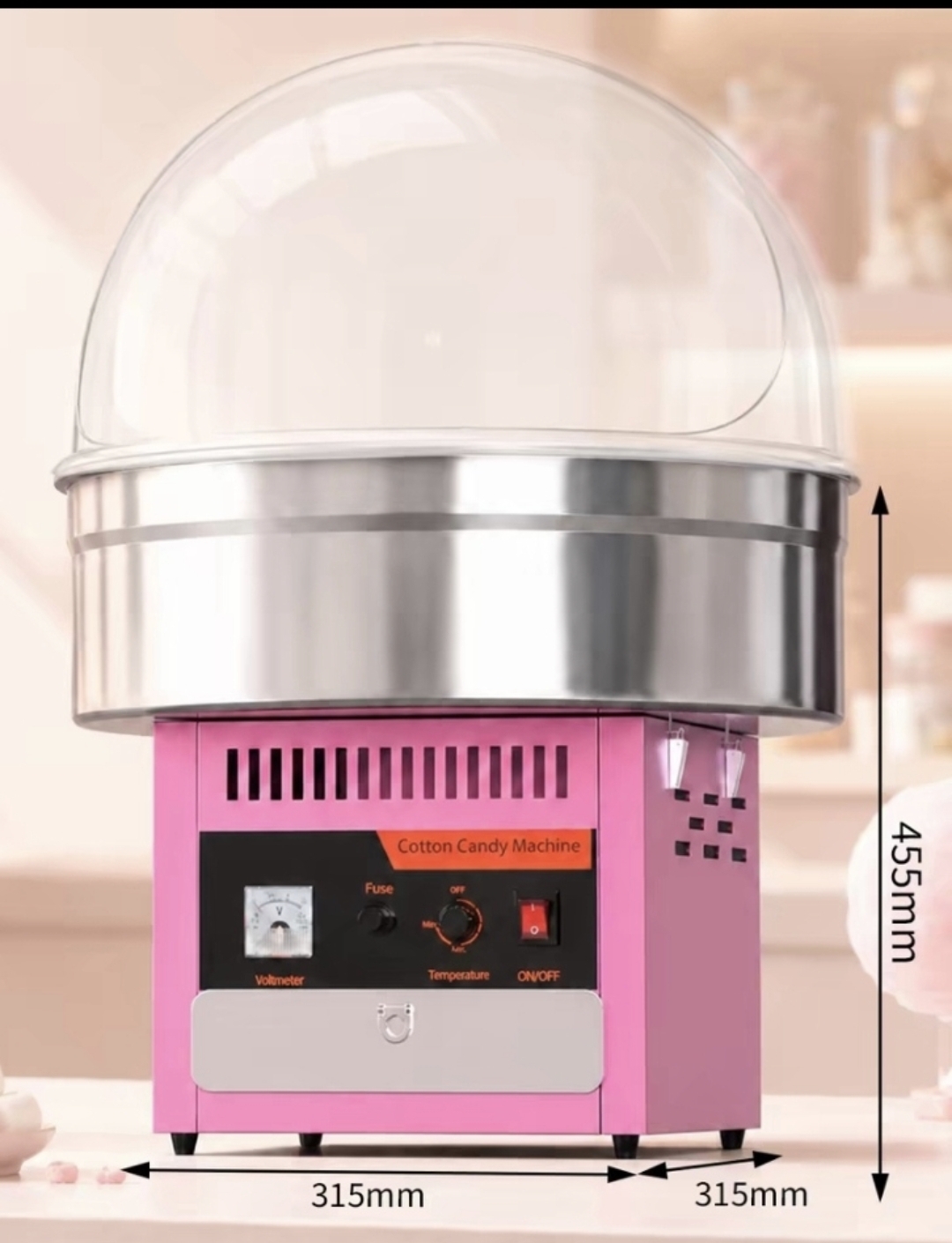 熱銷款 商用棉花糖機 M 中型｜220V 香港英規插頭｜1000W 棉花糖製作機｜香港現貨