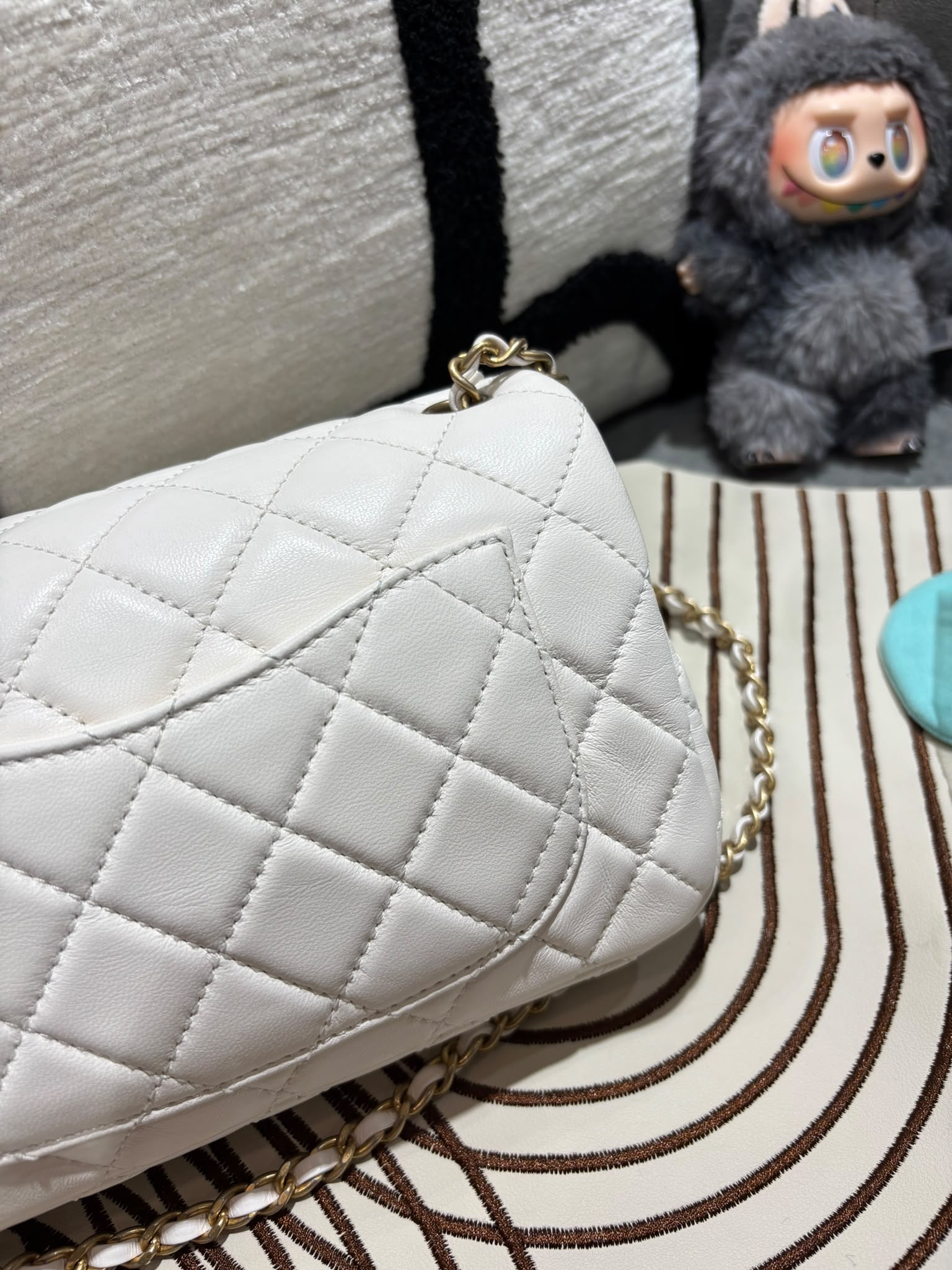 Chanel CF20 Mini Classic Flap Chain Shoulder Bag 調節金球 AS1787 100%Authentic, 98%New ✅晶片✅Dust bag✅Box