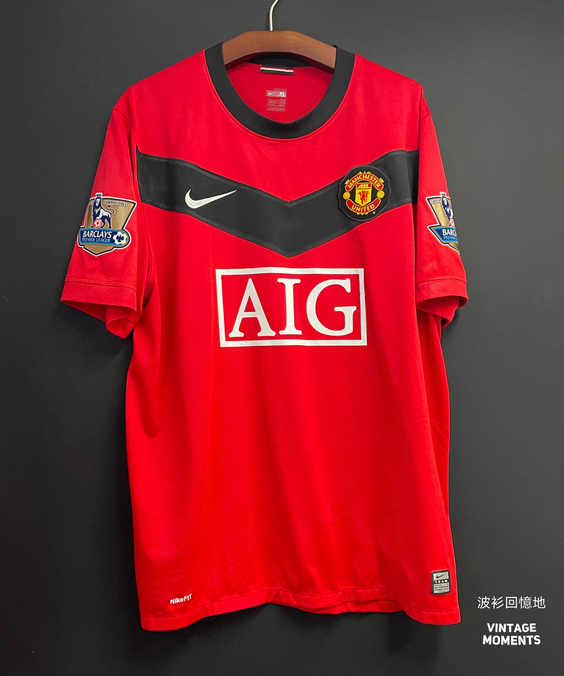 曼聯09/10主場 朴智星 MANCHESTER UNITED HOME J S PARK