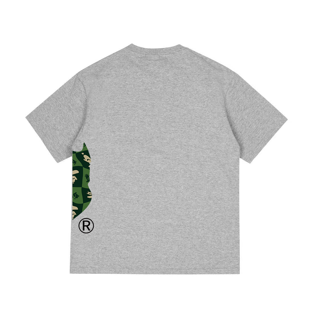 Bape Distortion Side Big Ape Head Tee